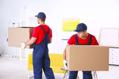 Hampstead house move with local removal van support