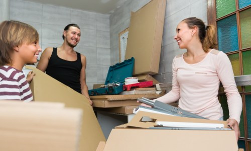 Removals team planning a house move in Hampstead near period homes