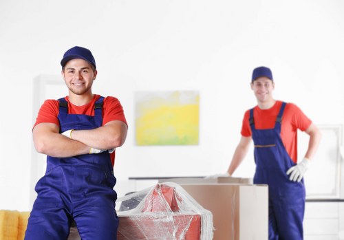 Man and van removals vehicle for Hampstead home moves
