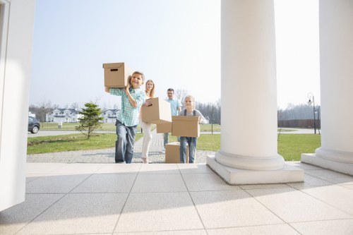 Office relocation setup and furniture placement in Hampstead