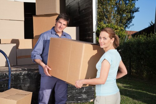 Customer entering payment details in a protected removals checkout